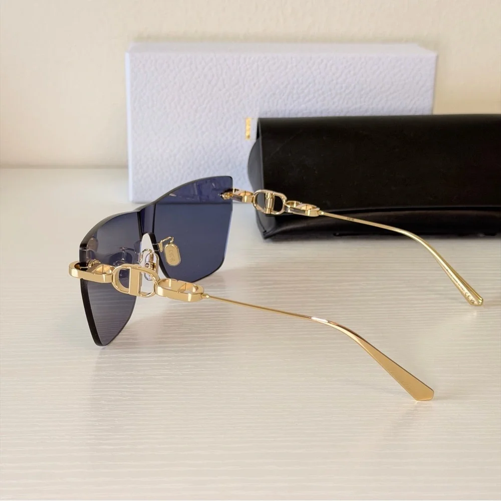 New! Dior CD Chain M3U B0B0 Sunglasses, Authentic - Picture 6 of 9